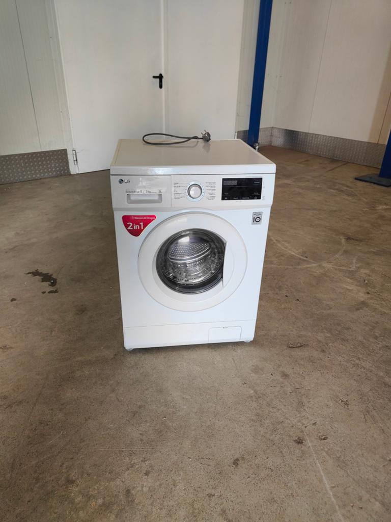 LG Was-droogcombinatie 8/5 kg – Zeer nette staat, 6 tot 8 kg, Ophalen, Zo goed als nieuw, 85 tot 90 cm