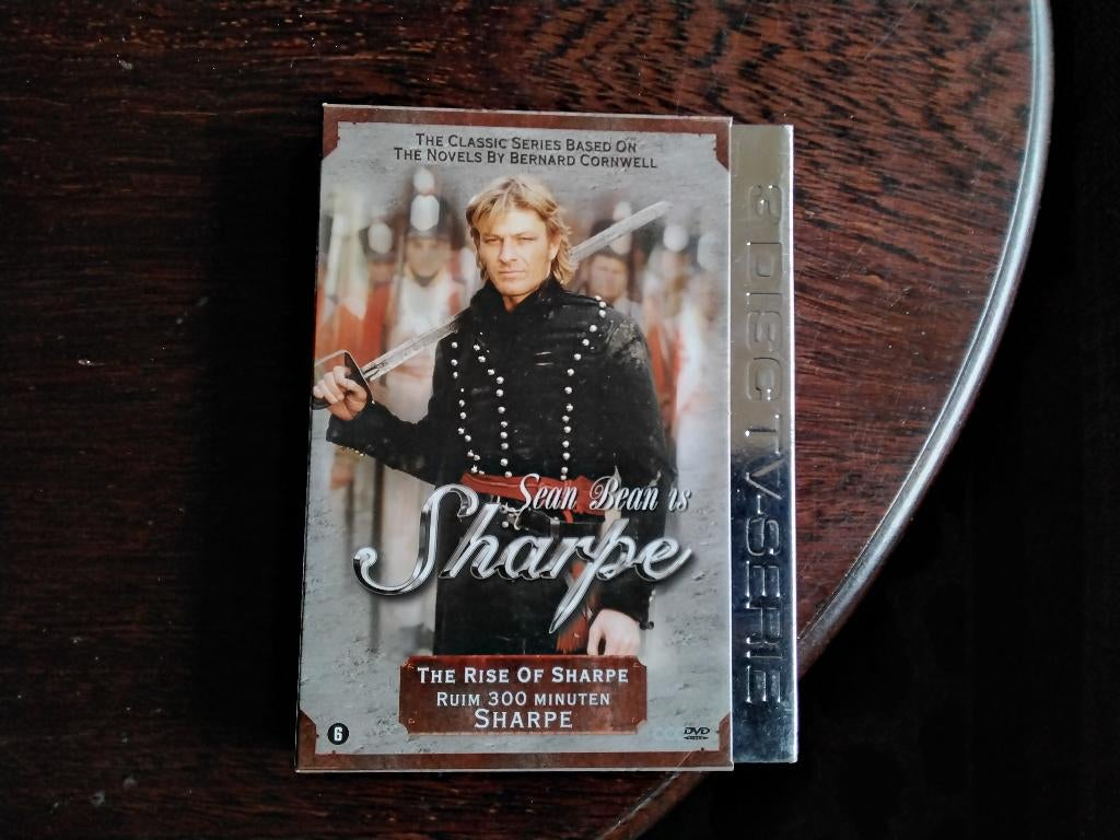 Sharpe the rise of sharpe compleet, 3disk, origineel, Cd's en Dvd's, Dvd's | Tv en Series, Vanaf 6 jaar, Ophalen of Verzenden