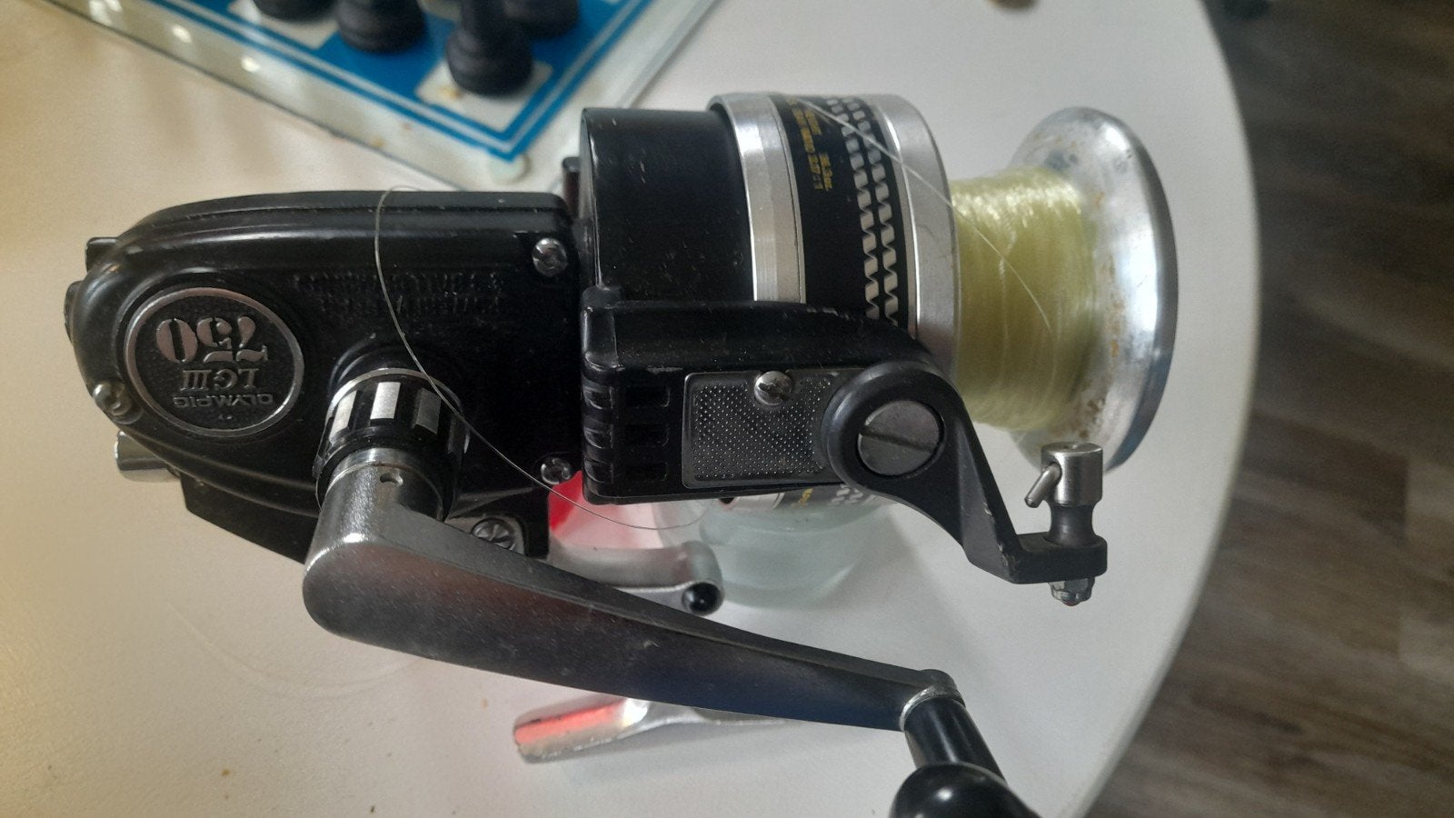 Olympic LGM 750 Vismolen - Vintage en Functioneel, Watersport en Boten, Ophalen, Gebruikt, Molen