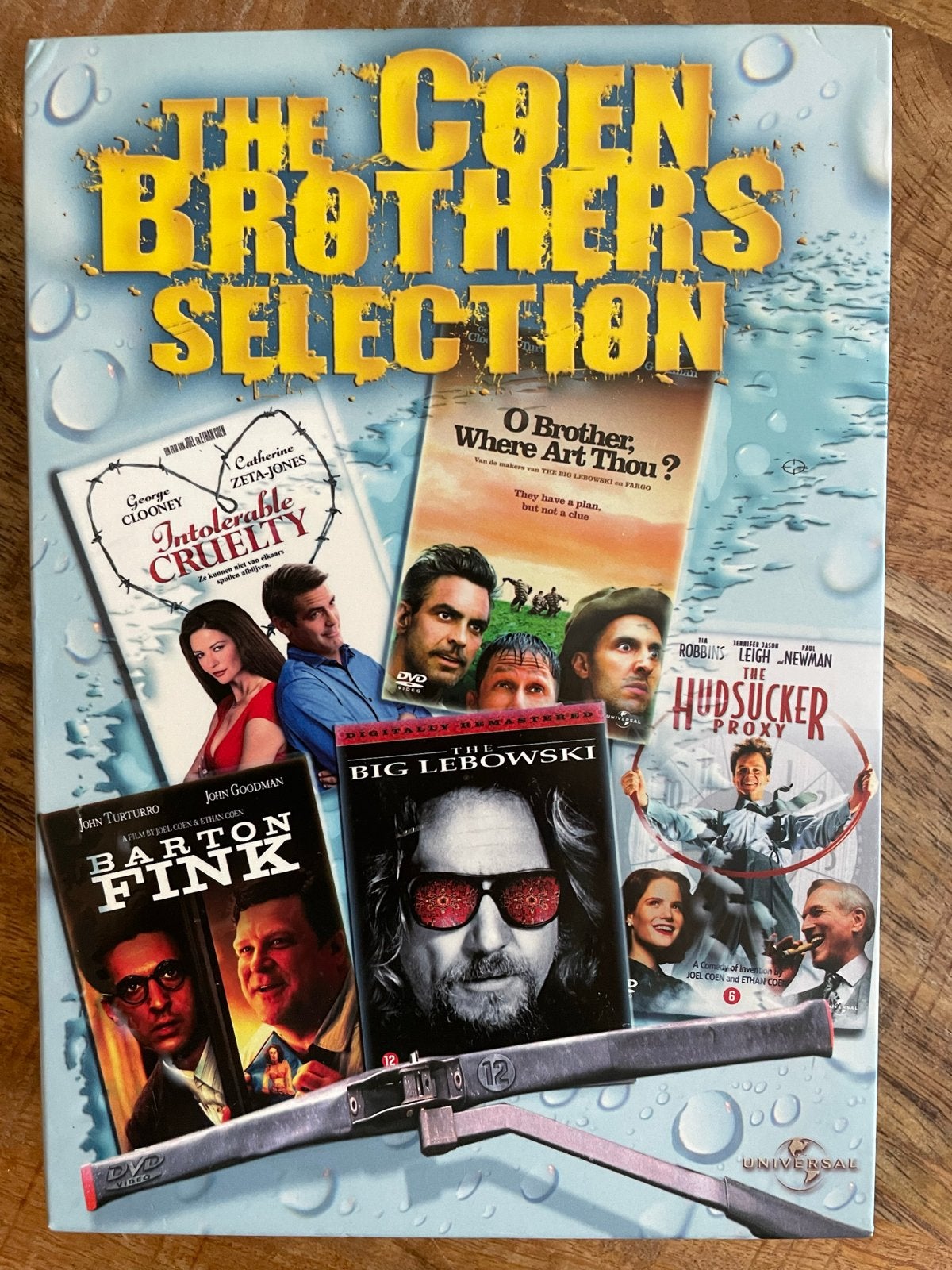 The Coen Brothers Selection 5 DVD Boxset, Cd's en Dvd's, Nederlands, Ophalen of Verzenden, Vanaf 12 jaar, Inclusief doosje