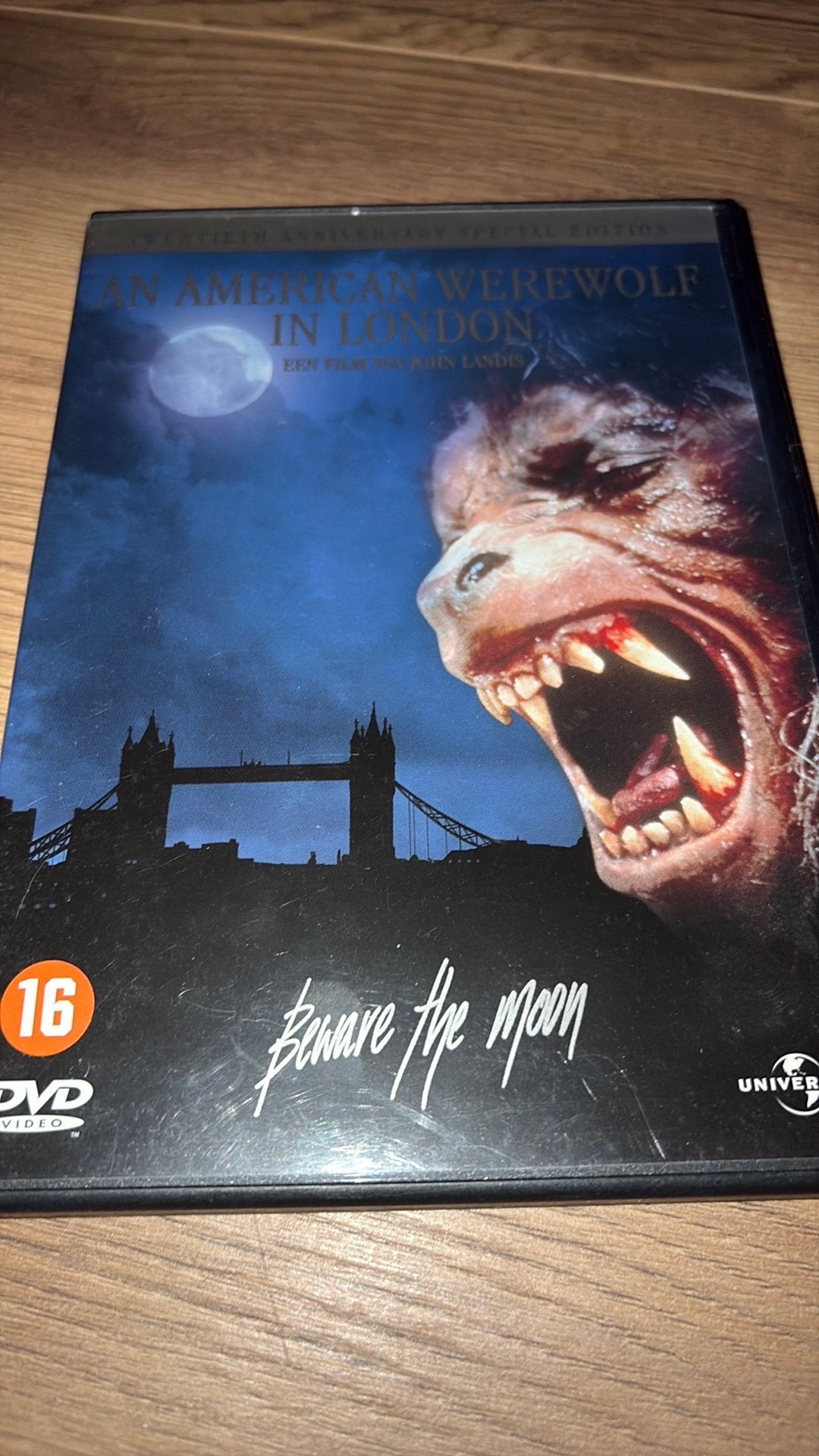 An American Werewolf in London van John Landis., Cd's en Dvd's, Dvd's | Klassiekers, Zo goed als nieuw, Actie en Avontuur, Vanaf 16 jaar