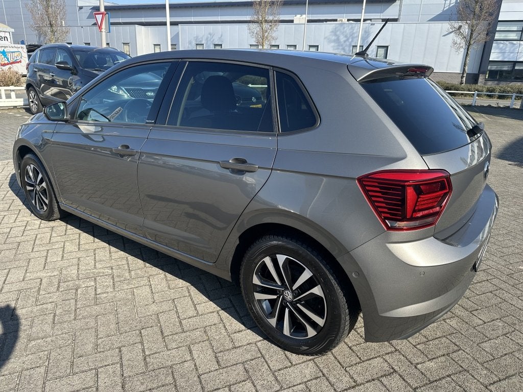 Volkswagen Polo VI 1.0 IQ.DRIVE Carplay Navi Cruise Led Clim, Stof, Gebruikt, Euro 6, Origineel Nederlands