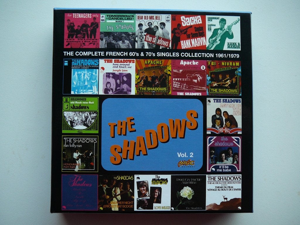 cd The Shadows Compl franse singles-Collectie vol. 2 20 CD's, Boxset, Pop, Ophalen of Verzenden, Zo goed als nieuw