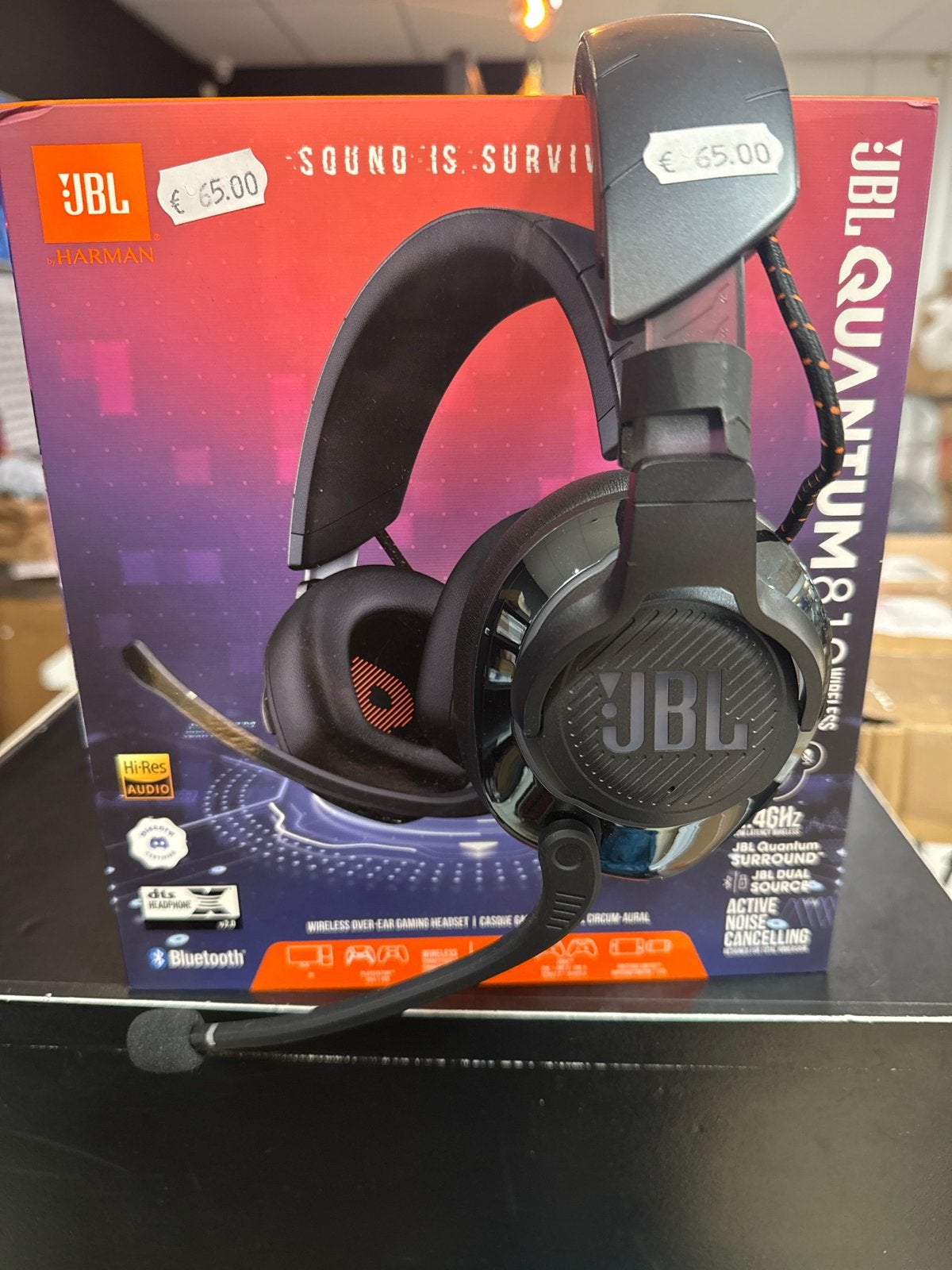 JBL Quantum 810 Wireless Gaming Headset - Zo goed als nieuw, Gaming, JBL, Bluetooth, Ophalen of Verzenden
