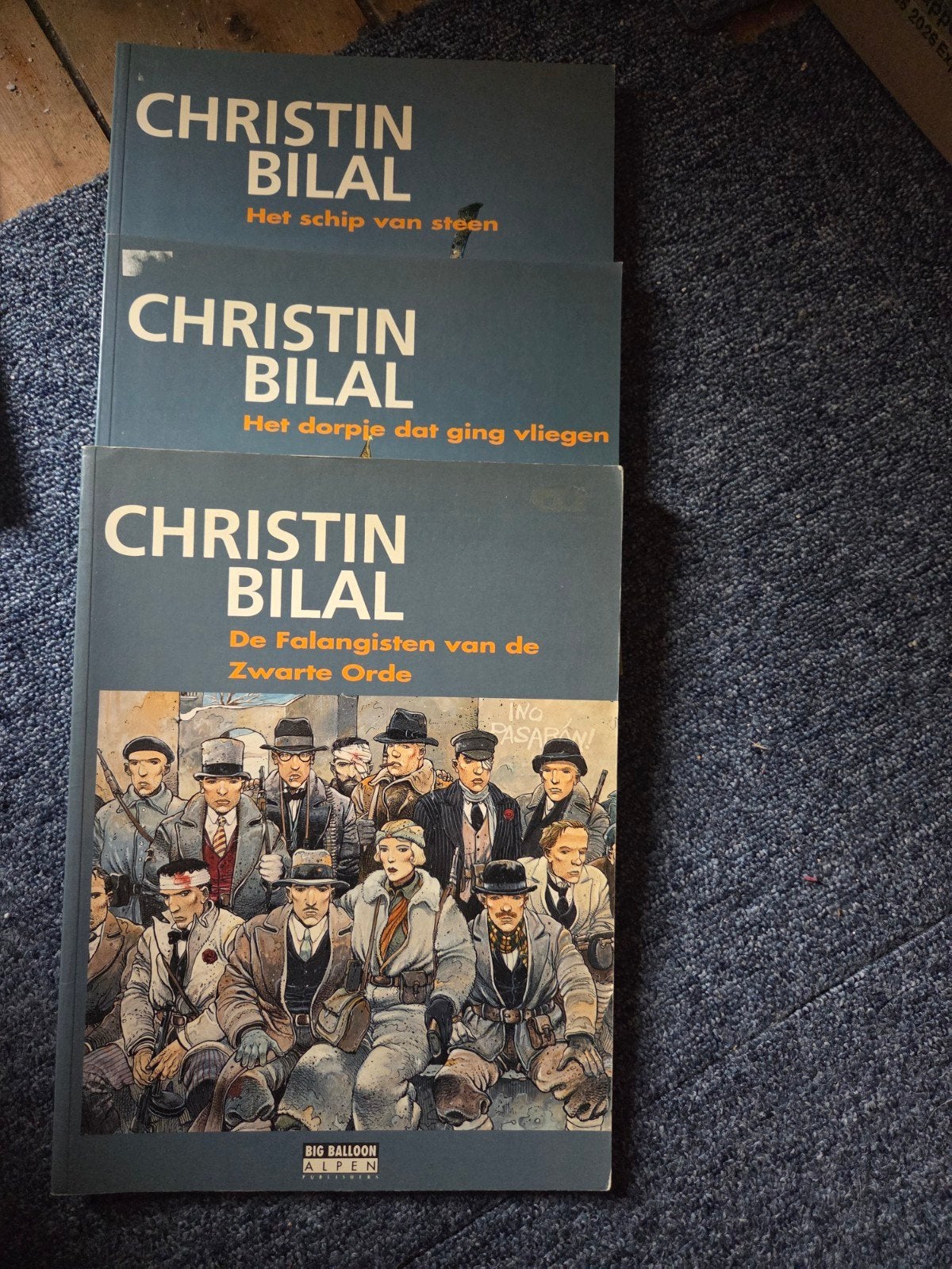 Christin Bilal stripboeken - 3 delen, Meerdere stripboeken, Ophalen, Gelezen, Christin Bilal