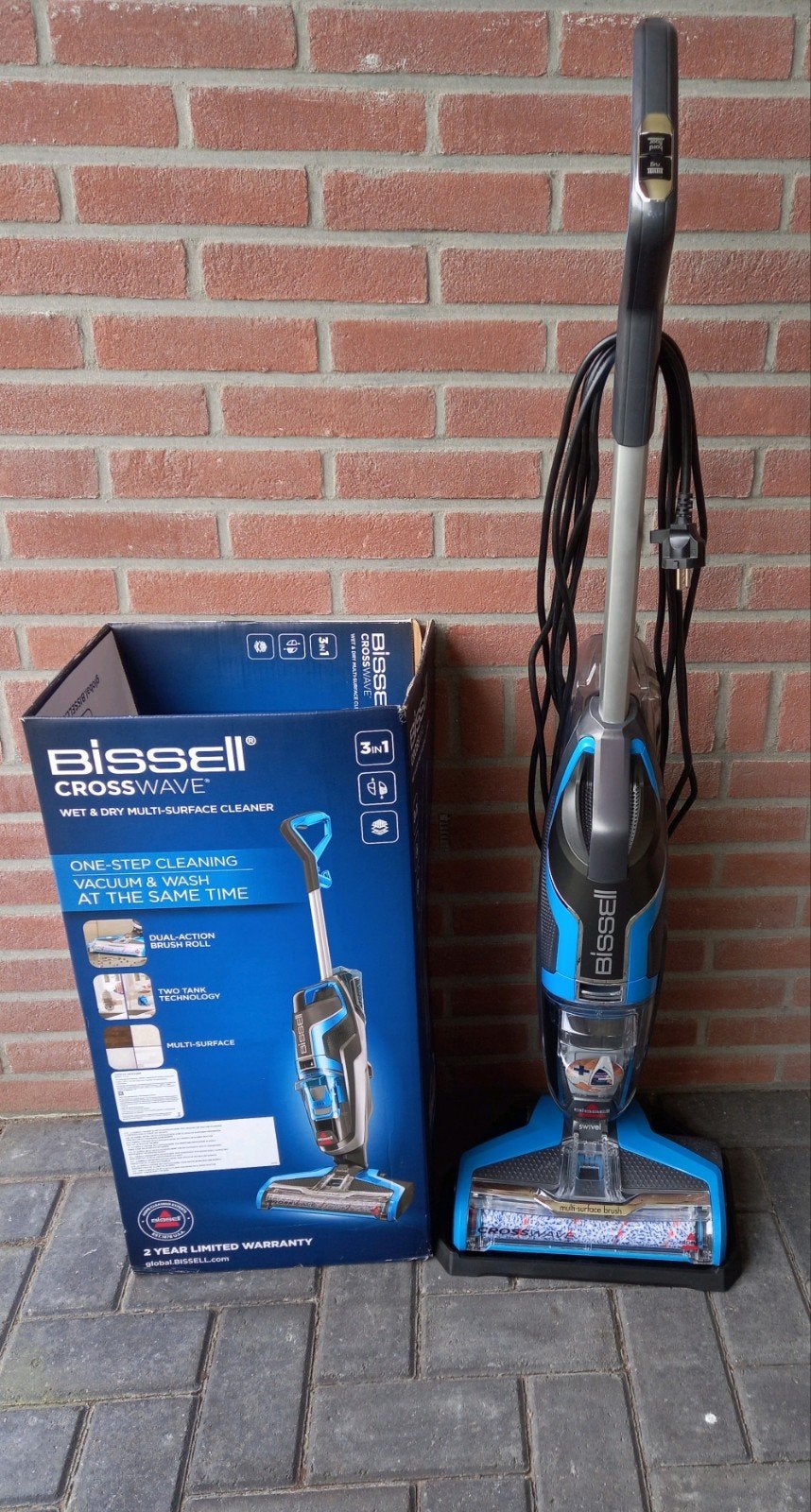 Bissell CrossWave stofzuiger, dweilen en drogen, Overige merken, Dweilfunctie, Zo goed als nieuw, Ophalen