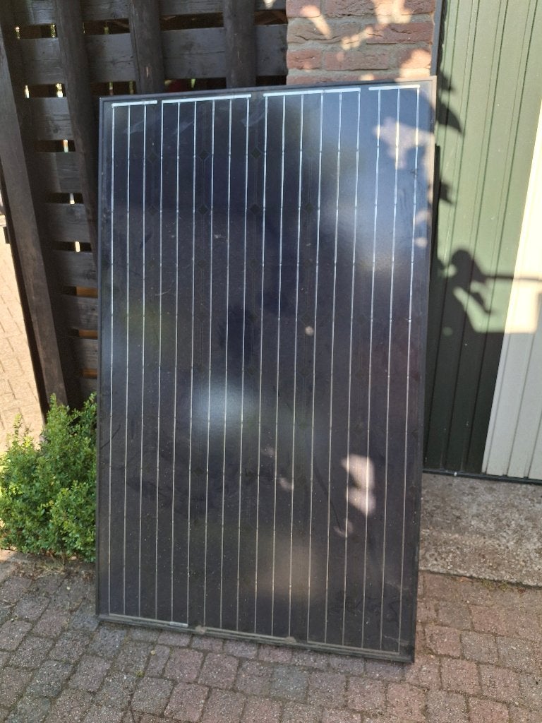 Zonnepanelen 8 stuks incl frame pannedak, Ophalen, Gebruikt, Compleet systeem, 200 wattpiek of meer