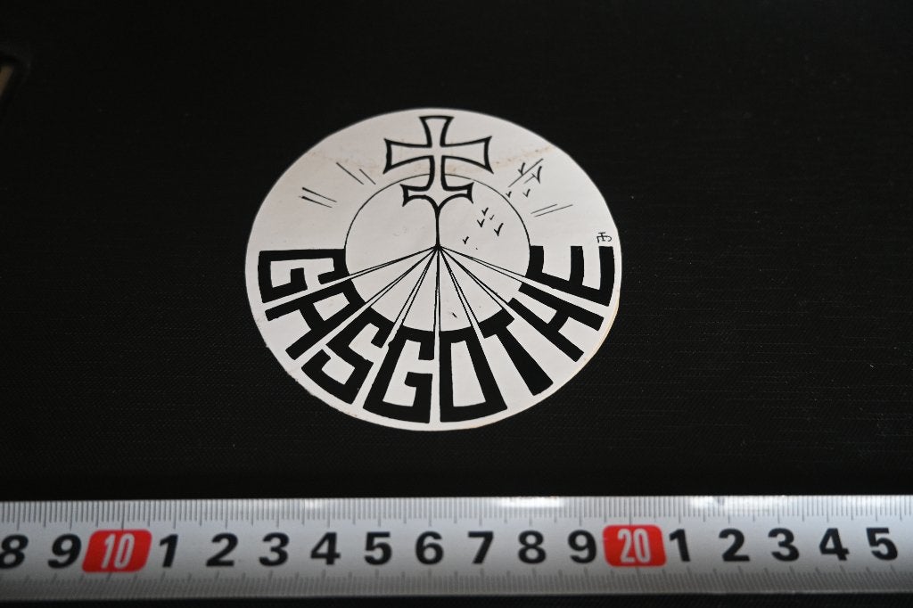 sticker GASGOTHE, Ophalen, Zo goed als nieuw