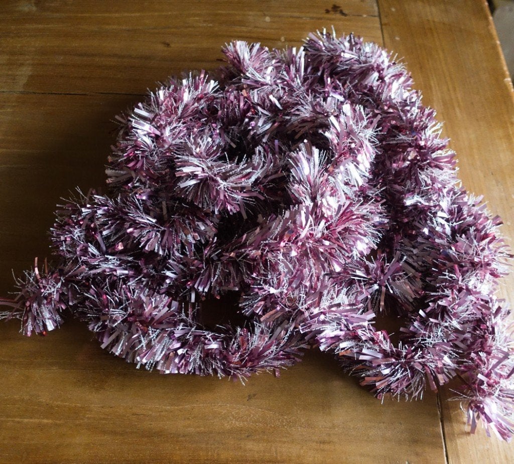 twee super dikke oud roze bling slingers, Ophalen of Verzenden, Zo goed als nieuw, Roze