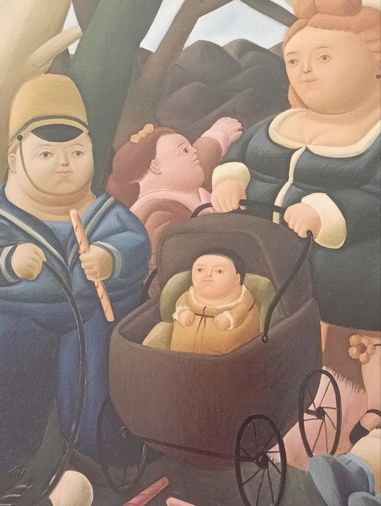 Fernando Botero print 'Rijke Kinderen', Ophalen of Verzenden