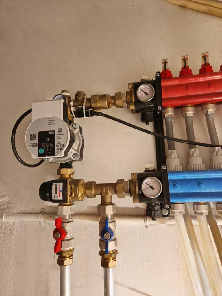 Wilo Para Vloerverwarmingspomp met ESBE mengventiel, Minder dan 30 cm, Overige typen, Minder dan 60 cm, Ophalen of Verzenden
