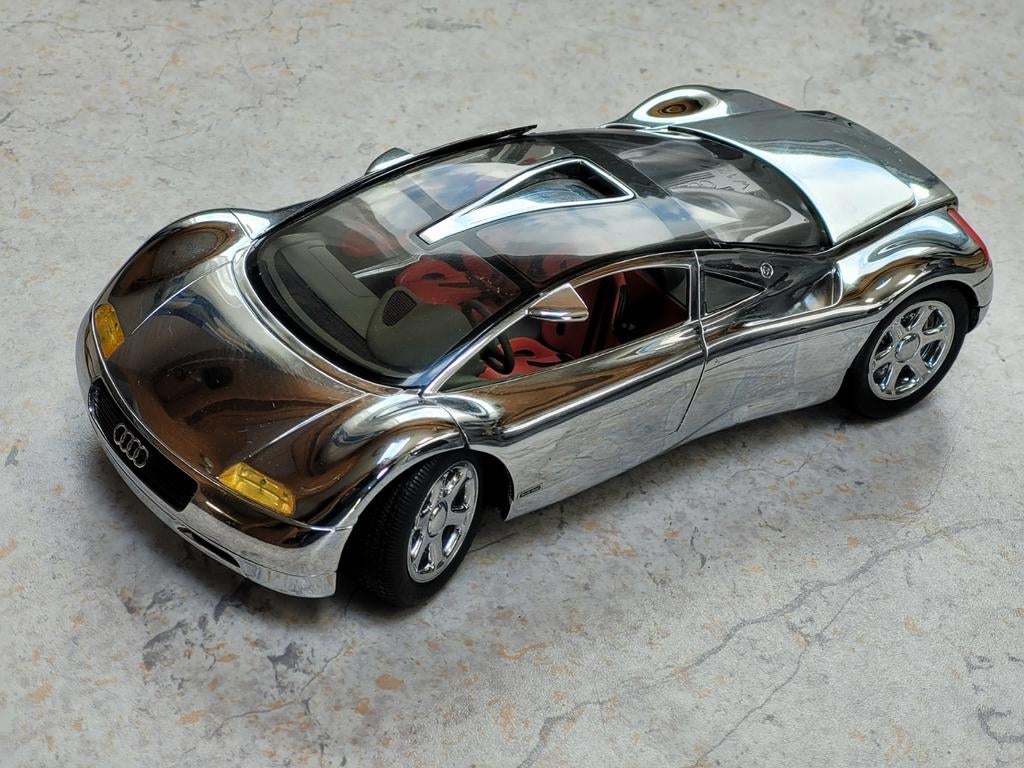 Audi Avus modelauto 1:18 chroom van Revell, .., .., Auto, Revell