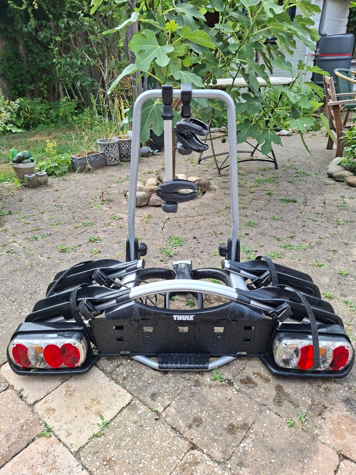 Thule EuroWay G2 920 fietsendrager voor 2 fietsen, Ophalen, 2 fietsen, Gebruikt, Trekhaakdrager