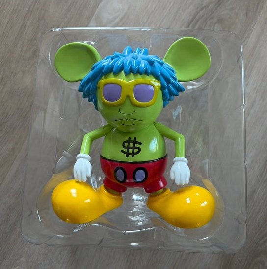Keith Haring - Limited Edition Andy Mouse by 360 Toy Group, Ophalen of Verzenden, Zo goed als nieuw