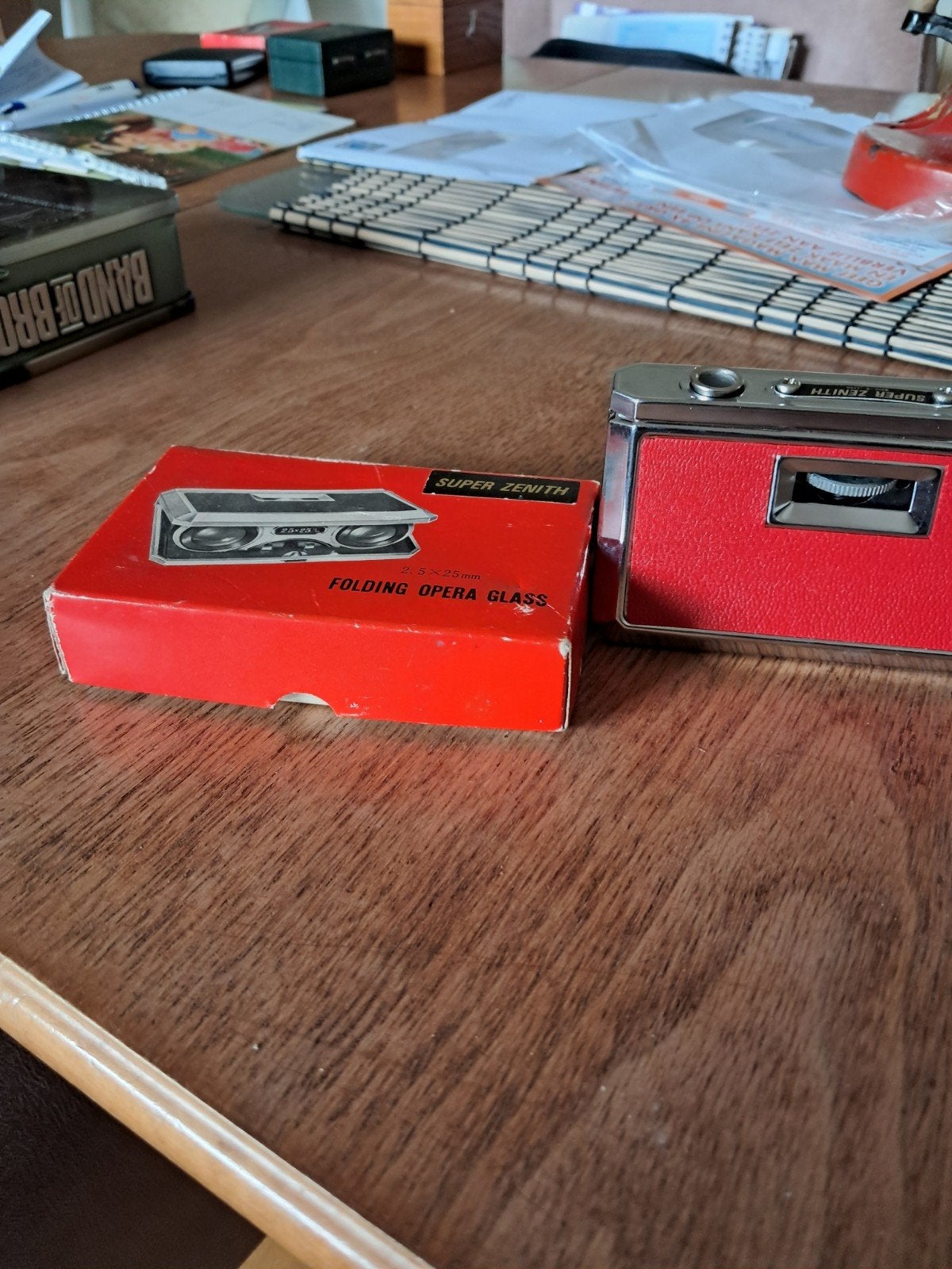 Super Zenith Opvouwbare Opera Verrekijker 2.5x25mm, Ophalen of Verzenden, Zo goed als nieuw, Minder dan 8x, Overige typen