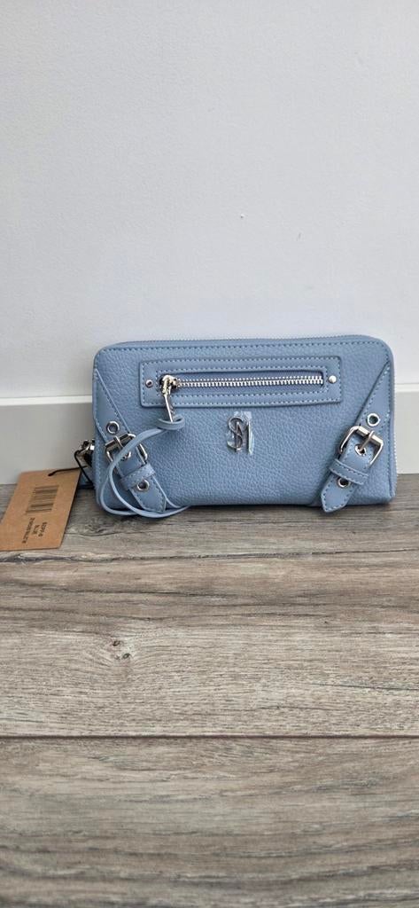 Nieuwe Steve Madden Blauwe Portemonnee - 16 Pasjes, Sieraden, Tassen en Uiterlijk, Portemonnees, Ophalen of Verzenden, Nieuw, Blauw