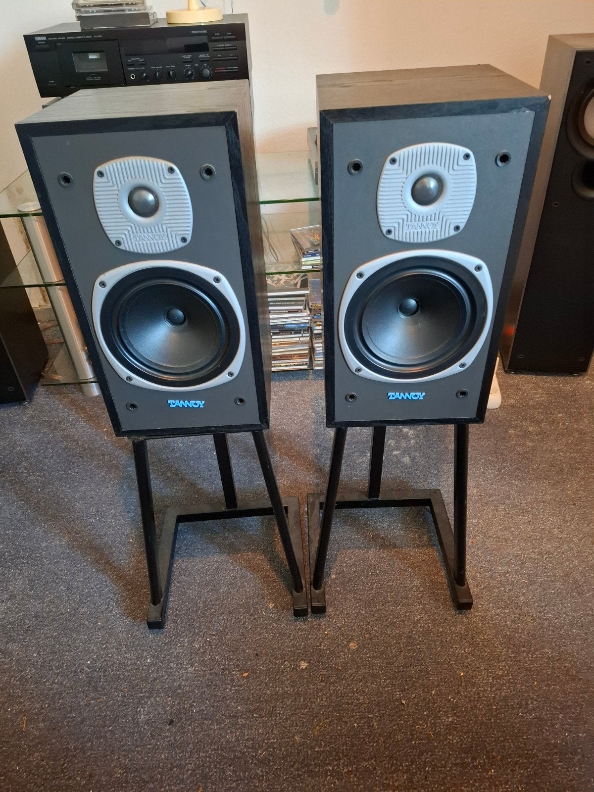 Tannoy E11 speakers op stands, Audio, Tv en Foto, Stereo speakers, Gebruikt, 60 tot 120 watt, Basreflex