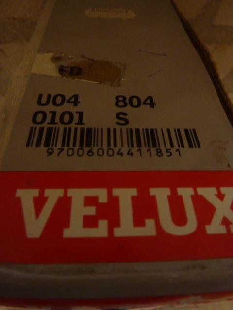 Nieuw Velux verduisterend met plissé gordijn / U04 (134x98), Ophalen of Verzenden, Nieuw, Blauw