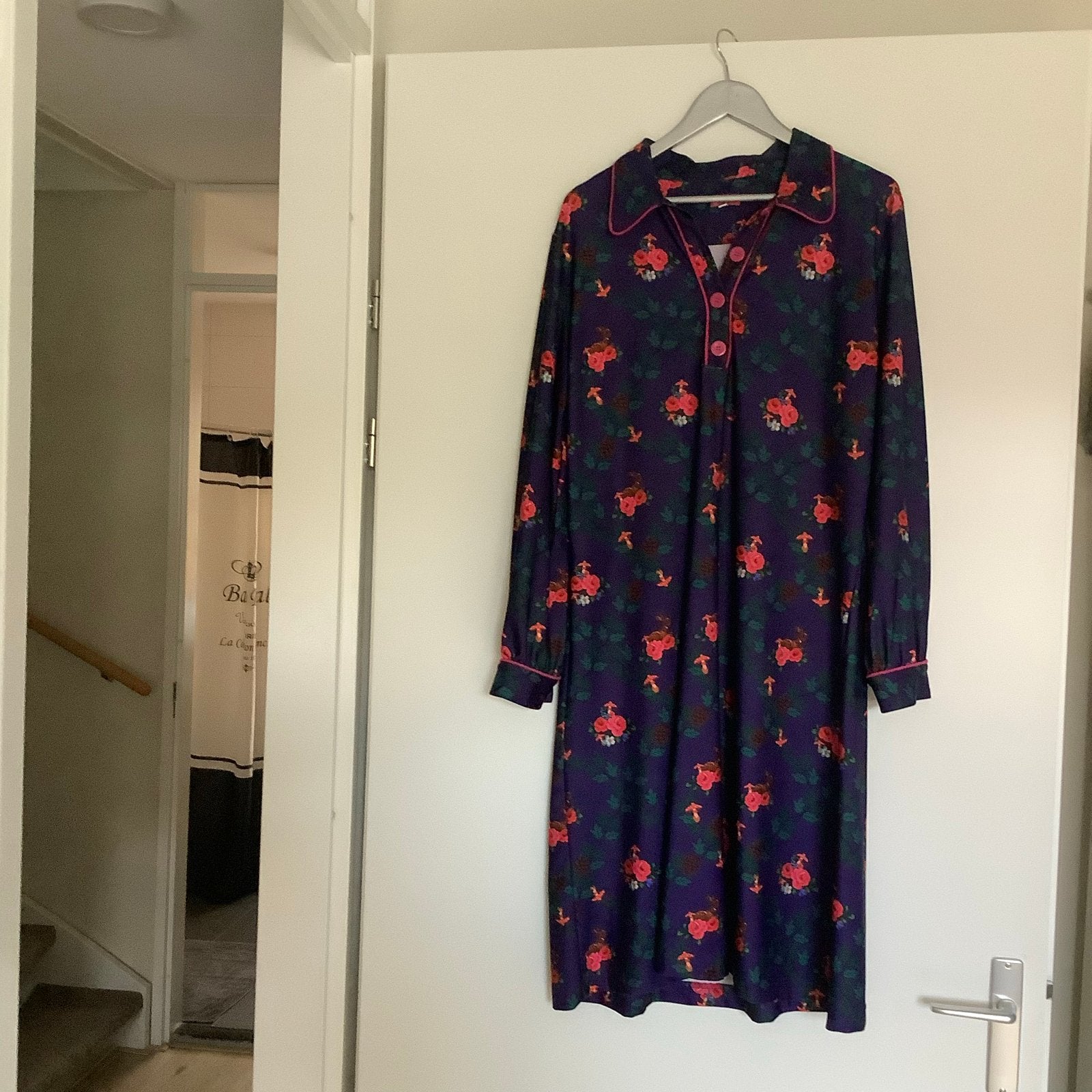 Tante Betsy jurk, nooit gedragen, maat XXL, Kleding | Dames, Jurken, Verzenden, Paars, Maat 46/48 (XL) of groter, Nieuw