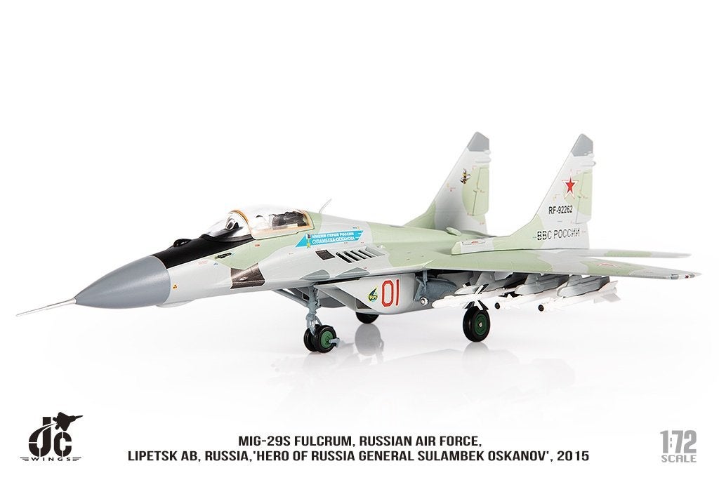 Mikoyan-Gurevich MiG-29 Fulcrum Russian Air Force JC Wings, Verzamelen, Glow2B Germany GmbH Erlenbacher Str. 3 shop@glow2b.de