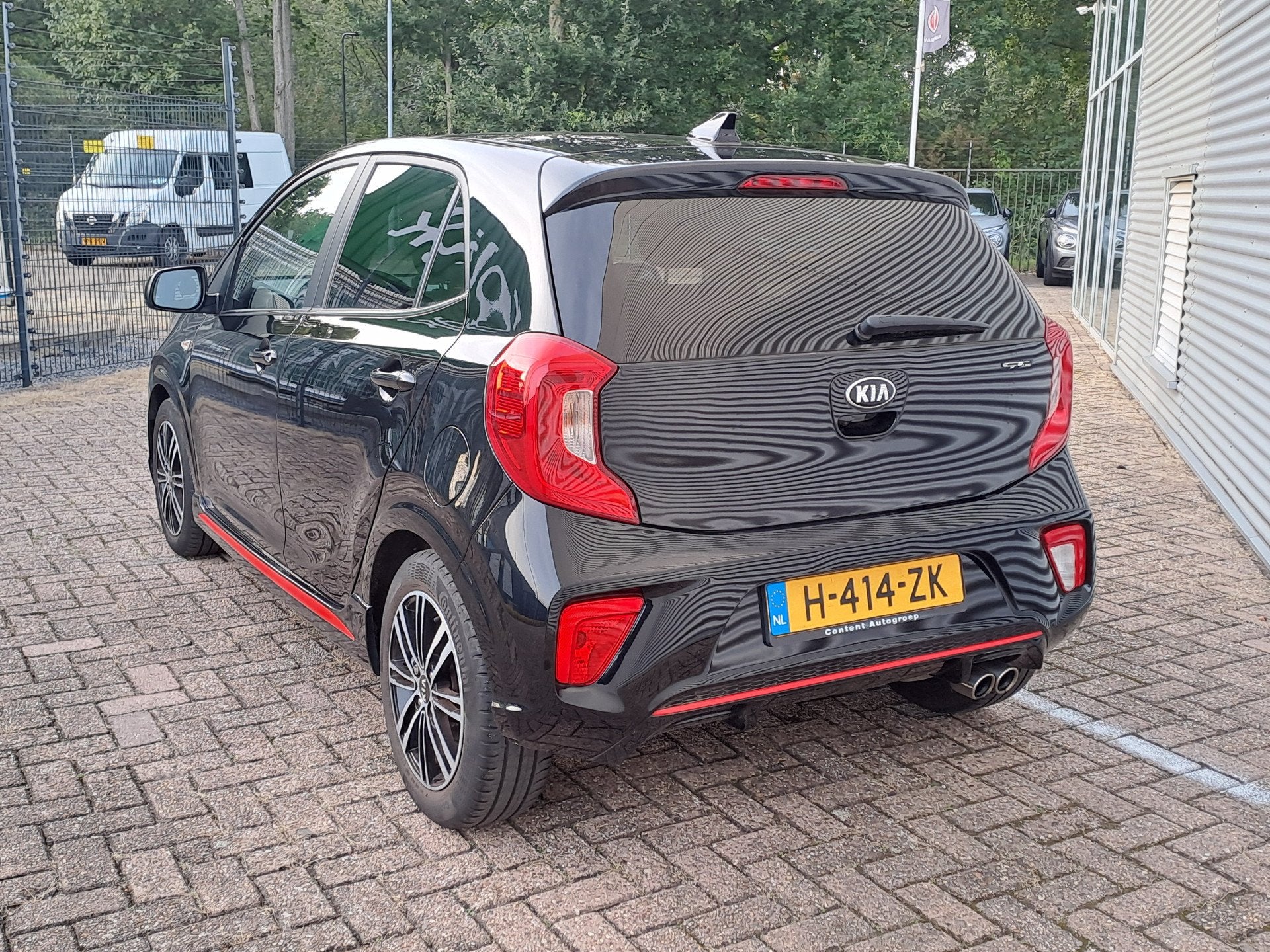 Kia Picanto 1.0 MPi GT-Line Edition | Leer | Airco | LM Velg, Auto's, Voorwielaandrijving, 12 maanden, Gebruikt, Euro 6