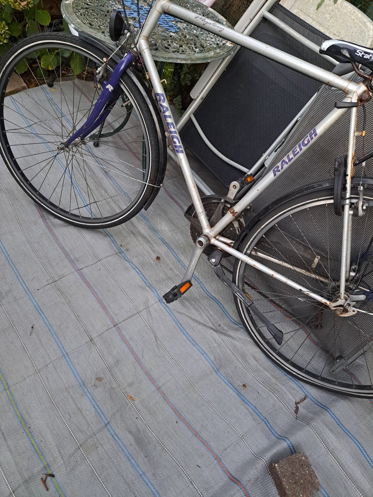 Raleigh fiets, gebruikt, Fietsen en Brommers, Overige merken, Velgrem, Versnellingen, Ophalen of Verzenden