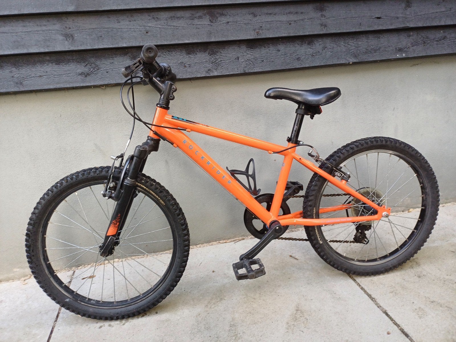 Kinderfiets / mountainbike 20 inch, Ophalen, Staal, Velgrem, Zo goed als nieuw