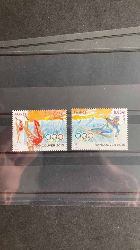 Frankrijk 4436/37 Olympische Spelen post fris/154, Ophalen of Verzenden