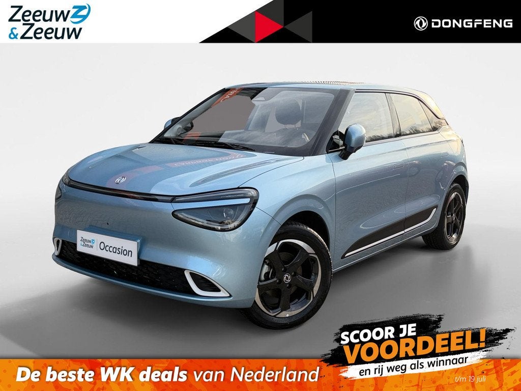 Dongfeng BOX Launch Edition 42 kWh | Full Option | 360 Camer, Auto's, Dongfeng, Stof, Gebruikt, 95 pk, Blauw