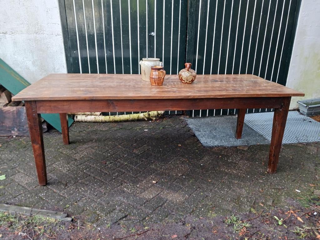 Franse Tafel van 215 cm., Antiek en Kunst, Ophalen