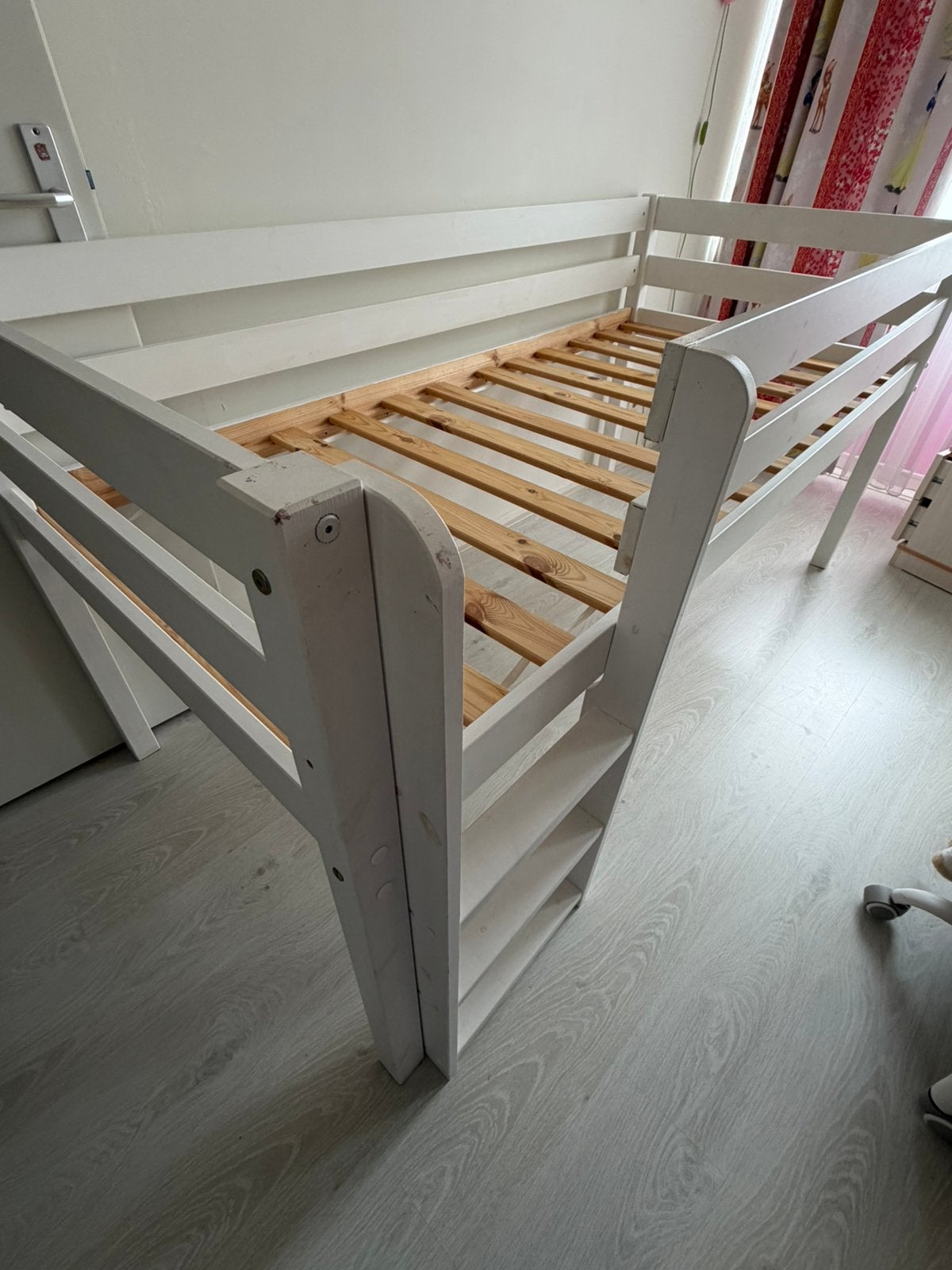 Hoogslaper, Ophalen, Eenpersoons, Zo goed als nieuw, 180 tot 200 cm