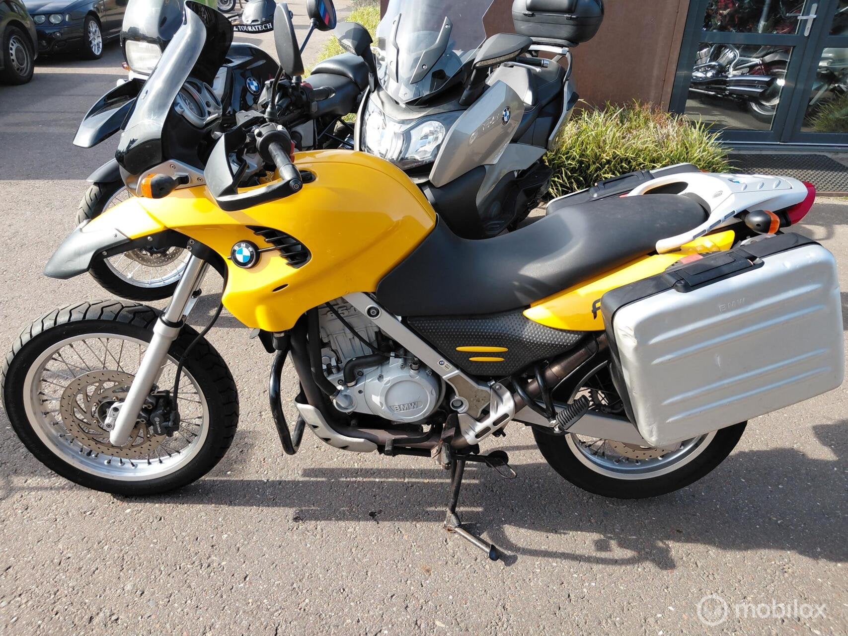 Nette BMW F 650 GS met kofferset 2002 31dkm Inruil Kan, 652 cc, Meer dan 35 kW, Toermotor, Handgeschakeld
