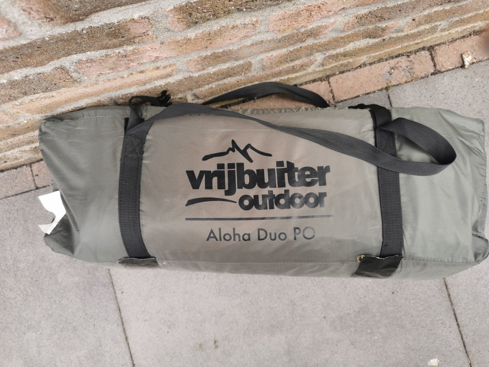 Vrijbuiter Aloha Duo PO - Grijze 2-persoons tent, Ophalen of Verzenden, Gebruikt, Tot en met 2