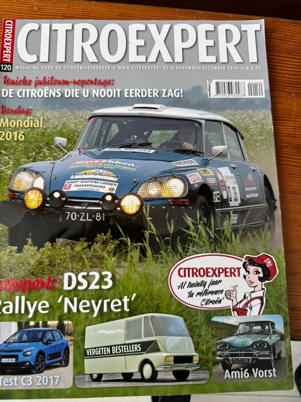 Citro Expert nr. 120 december 2016 DS 23, Ophalen of Verzenden, Zo goed als nieuw, Citroën