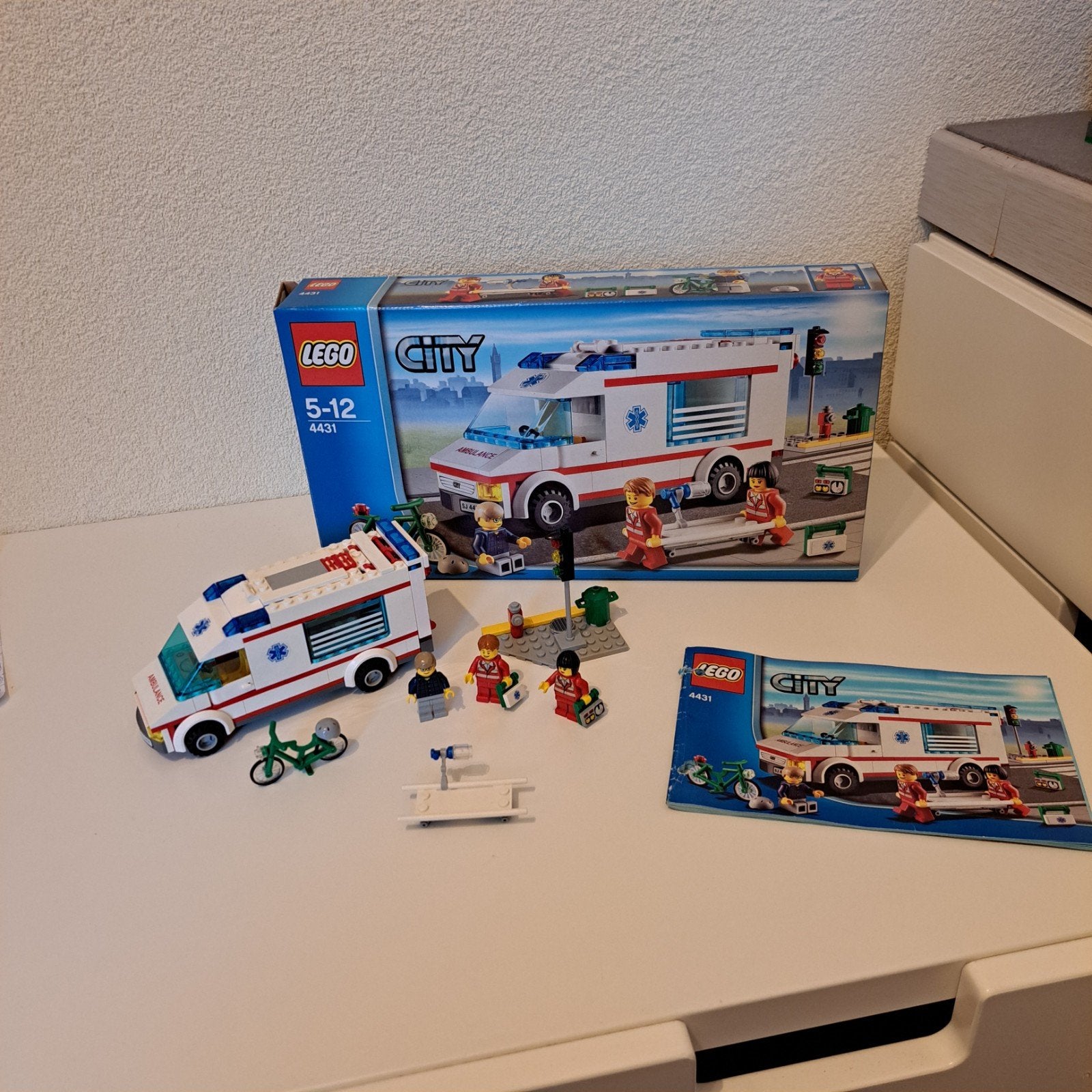 Lego City 4431 Ambulance., Ophalen of Verzenden, Zo goed als nieuw, Lego