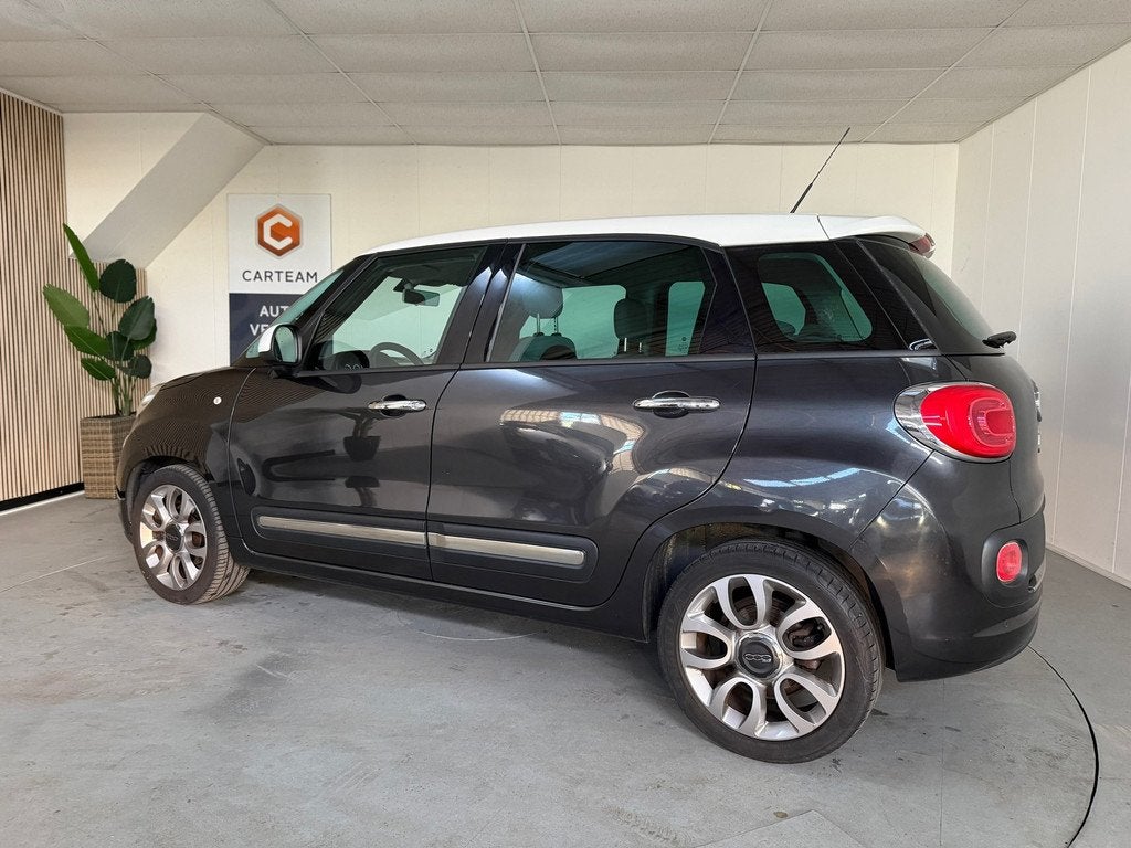 Fiat 500 L 0.9 TwinAir Easy Eco Airco, LMV, Cruise control,, Auto's, Fiat, Gebruikt, Euro 6, Zwart, Origineel Nederlands