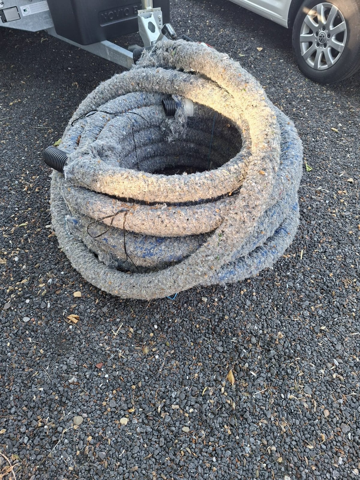 Drainage buis 30 meter NIEUW, Doe-het-zelf en Verbouw, Buizen en Afvoer, Ophalen, Pvc, 6 meter of meer, Overige typen