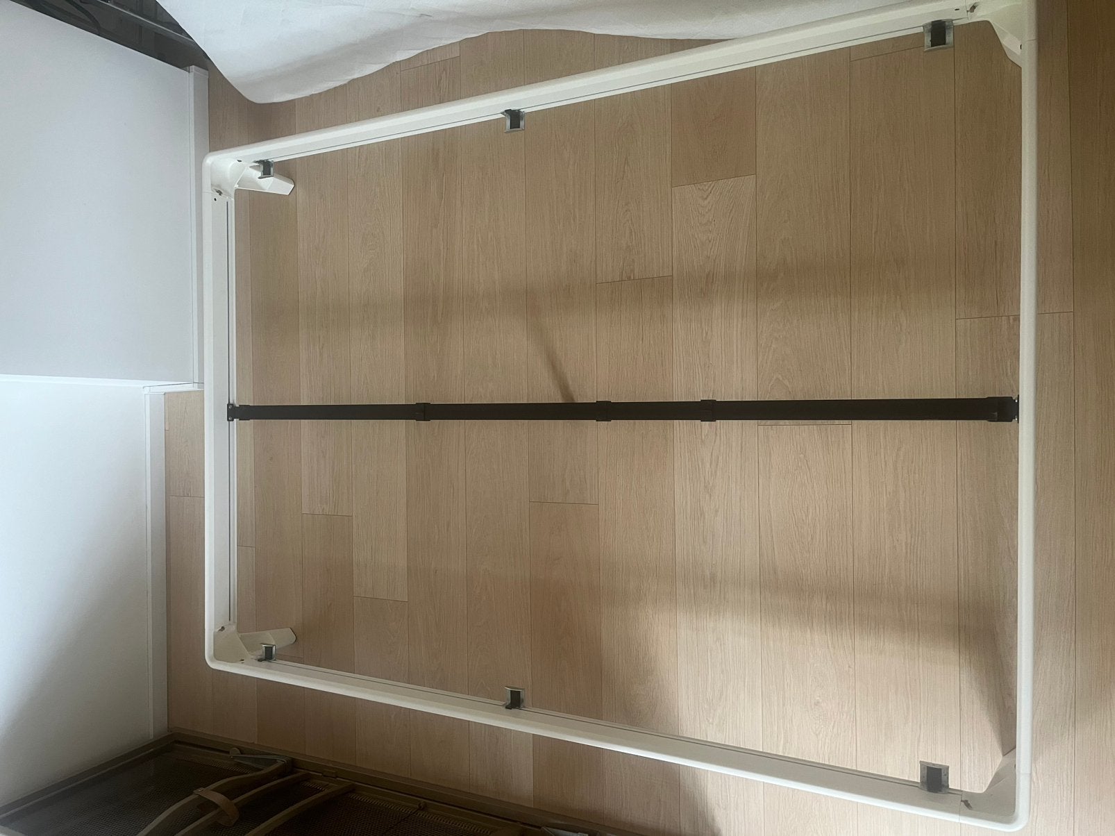 Auping Essential bedframe pure white, Ophalen, Gebruikt, Wit, Tweepersoons
