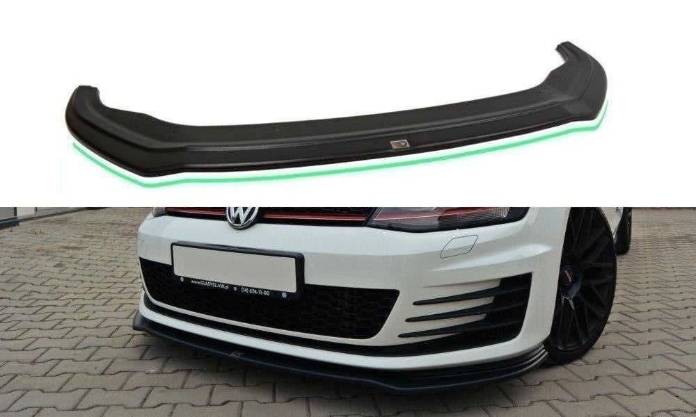 Voorlip skirt diffuser spoiler achterlip - Golf MK7 GTI 12+, Ophalen of Verzenden