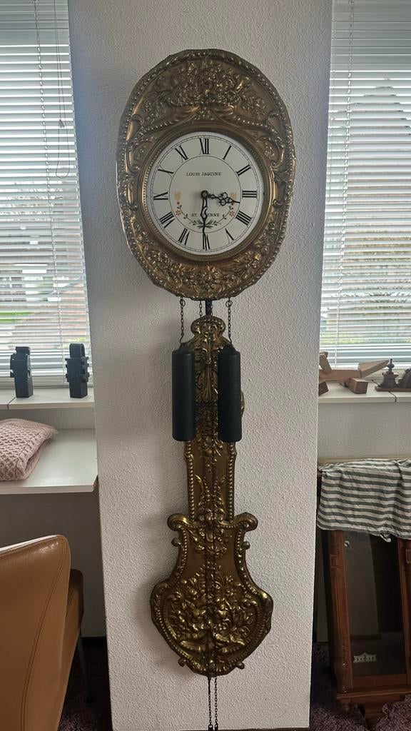 Mooie goed werkende Louis Jaquine klok, Ophalen