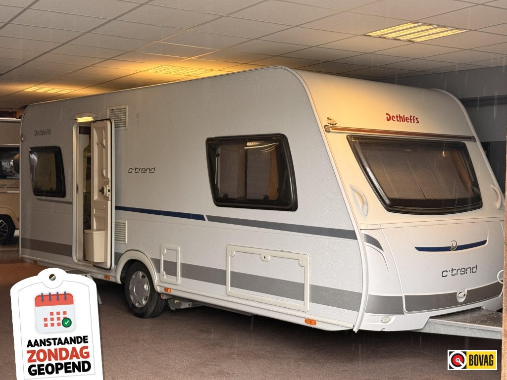 Dethleffs C'Trend 515 ER Enkele bedden met mover, Caravans en Kamperen, Caravans, Rondzit, Bedrijf, Schokbreker, Overige typen