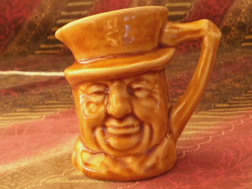 Twee mooie oude Lancaster Toby jugs uit Engeland., Ophalen of Verzenden