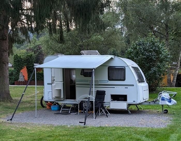 Thule Omnistor 1200 260 Mystic Grey zakluifel, Ophalen, Gebruikt