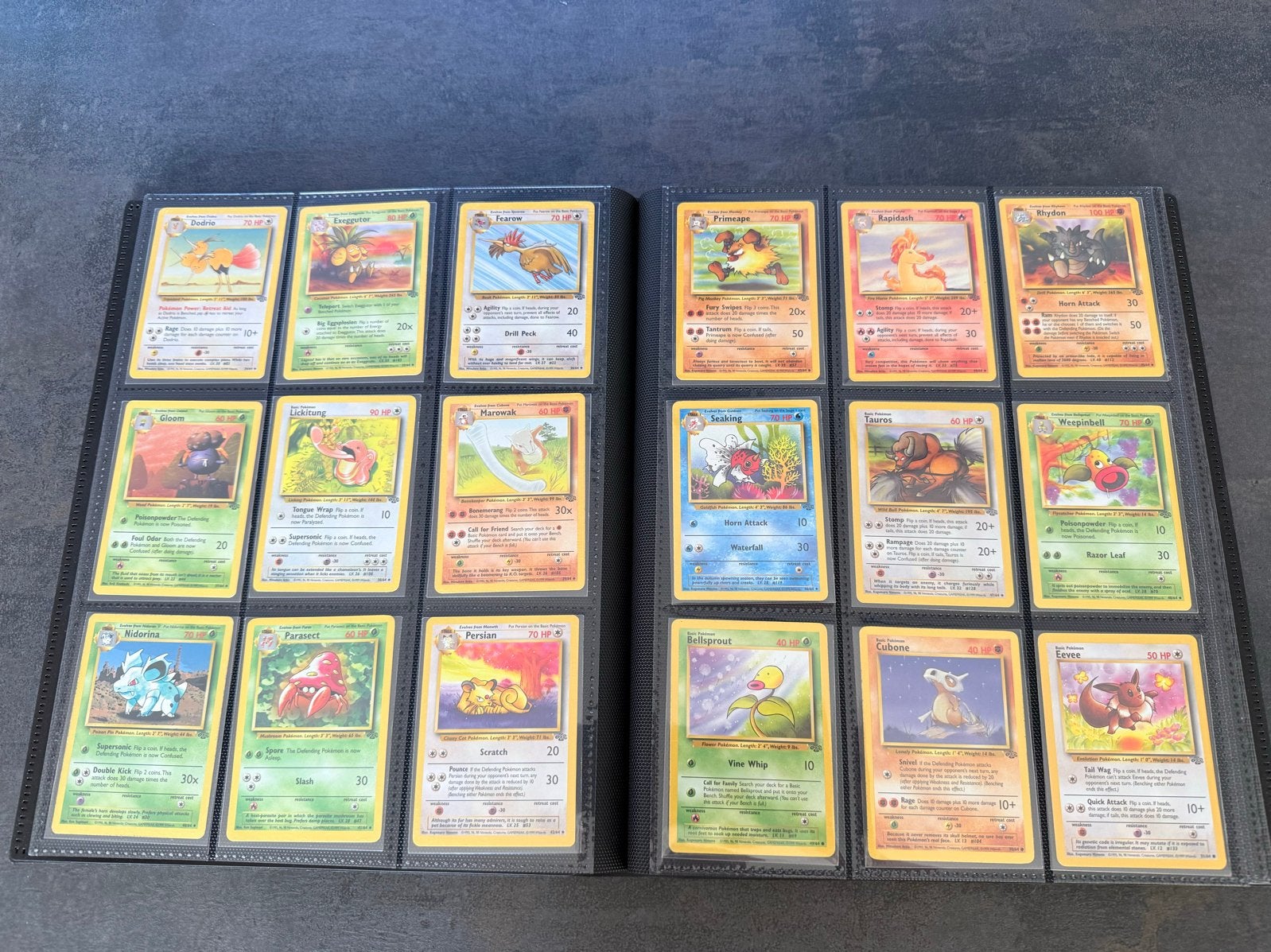 Pokémon kaarten collectie – Base Set, Jungle, Fossil + mix, Ophalen of Verzenden, Gebruikt, Meerdere kaarten