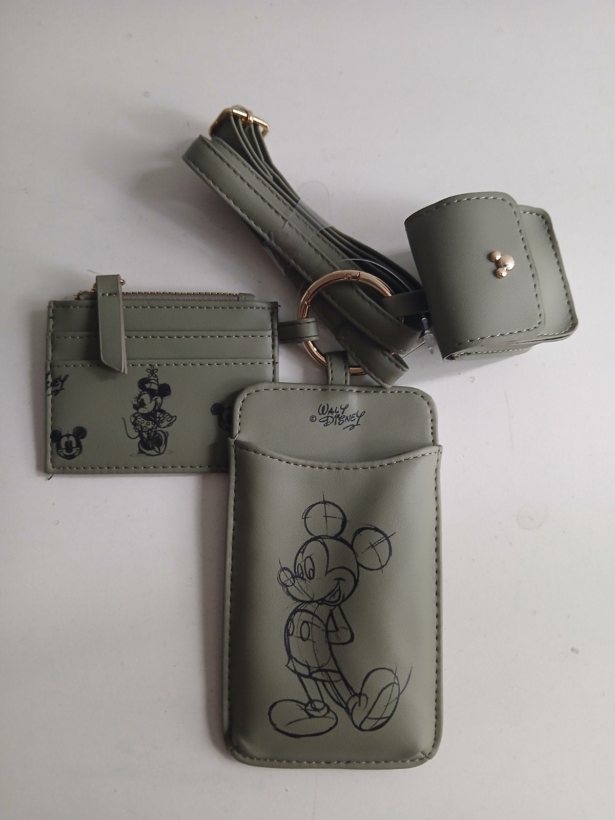 Disney Mickey Mouse tasje set - Nieuw, Ophalen of Verzenden, Nieuw, Groen, Schoudertasje