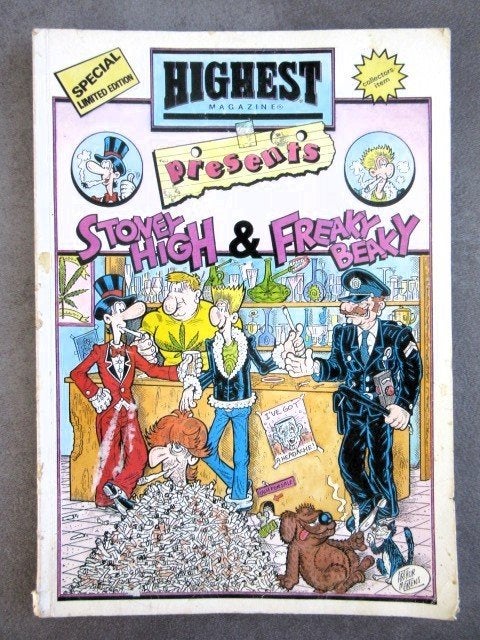 Strip Stoney High en Freaky Beaky - Arthur Martens - Limited, Eén stripboek, Ophalen of Verzenden