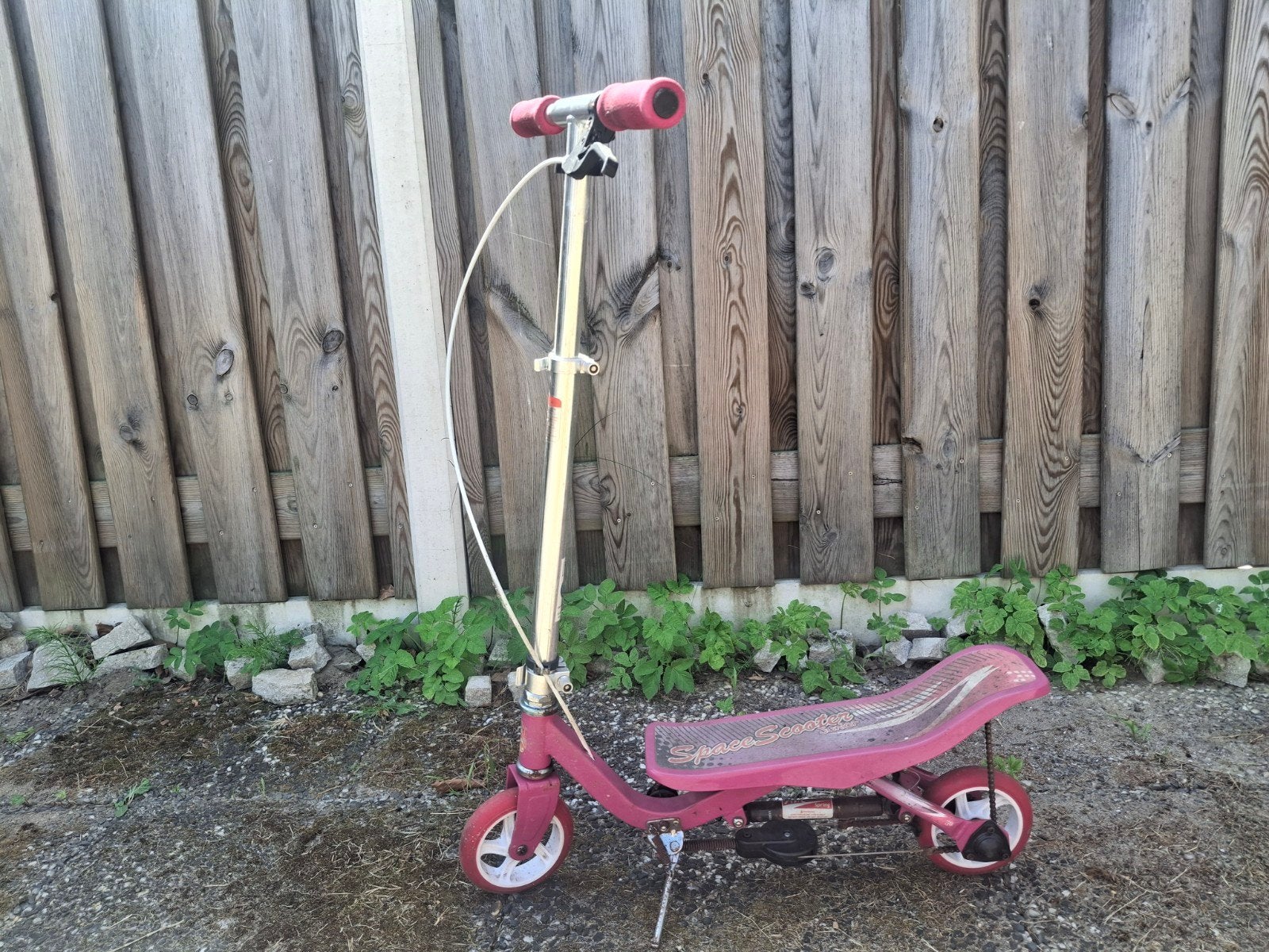 Roze Space Scooter, Ophalen, Gebruikt, Gewone step