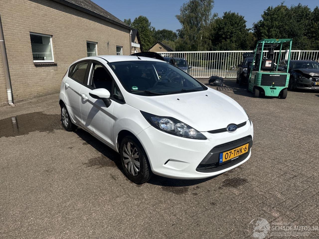 Ford Fiesta 1.25 Ghia REST BPM €150,-! (bj 2012), Auto diversen, Schadeauto's, 1242 cc, Wit, Handgeschakeld, Henry-Ford-Straße  1 ,50735, Köln, Deutschland