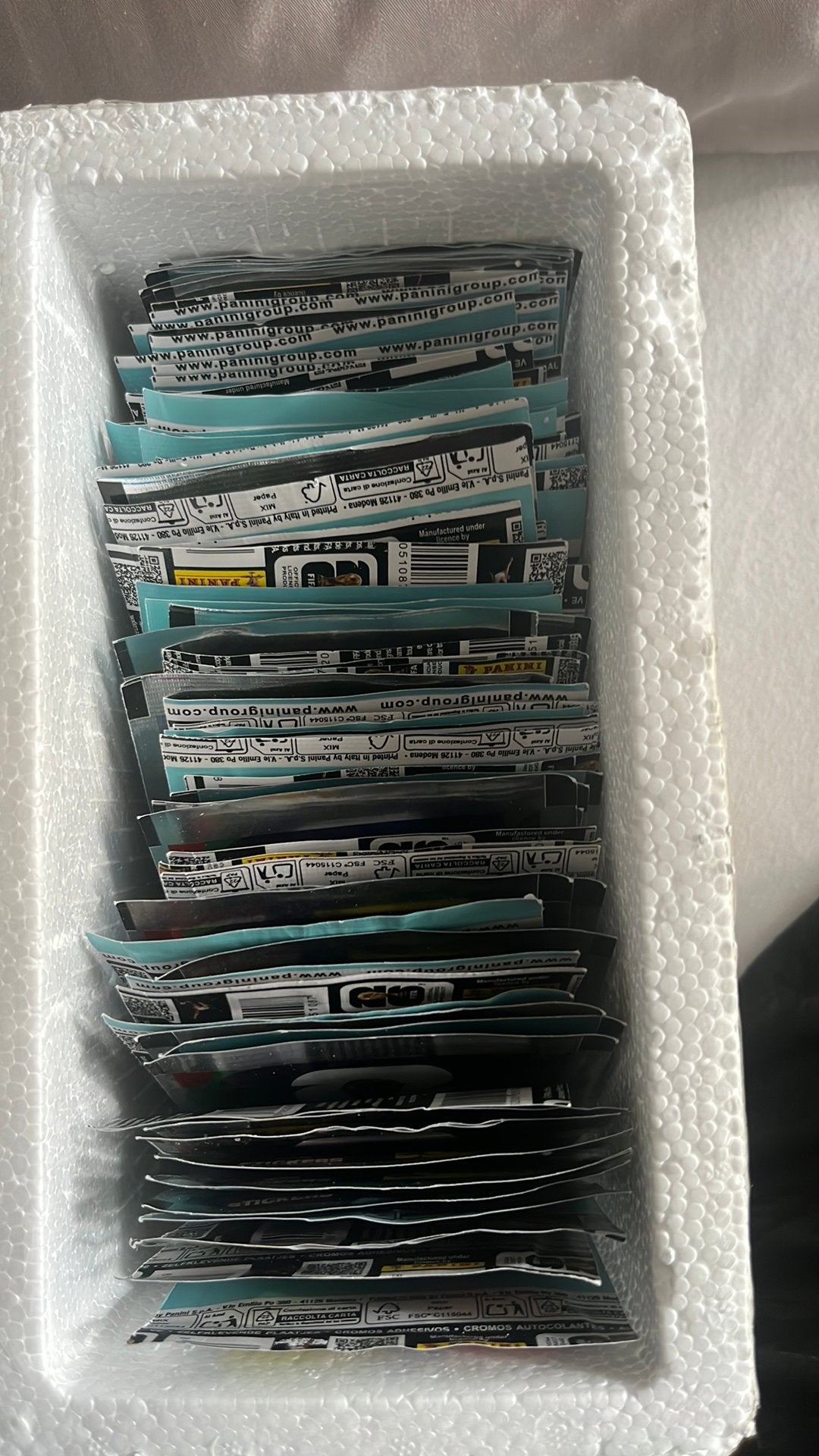 Panini fifa world cup kaartjes nieuw 86 stuks, Ophalen of Verzenden, Zo goed als nieuw, Meerdere stickers