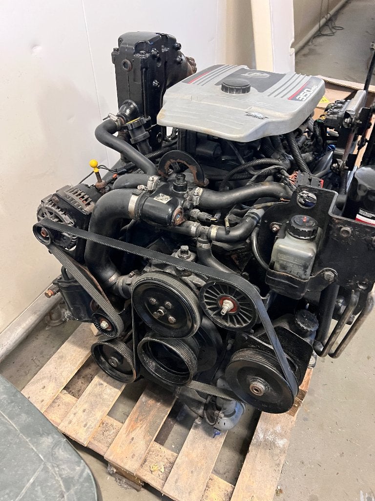 Mercruiser 5.7L V8 MAG 350, DTS, ca. 340 Uur, b.j. 2015, Watersport en Boten, Buiten- en Binnenboordmotoren, Ophalen, Gebruikt